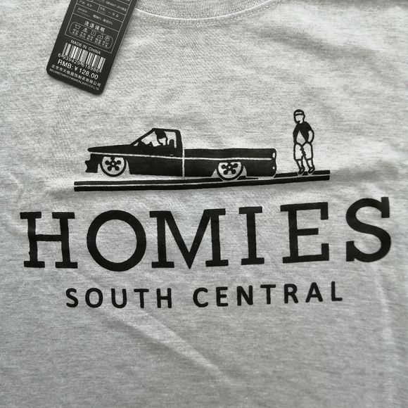 Homies South Central Grey T-shirt Small - Picture 3 of 5